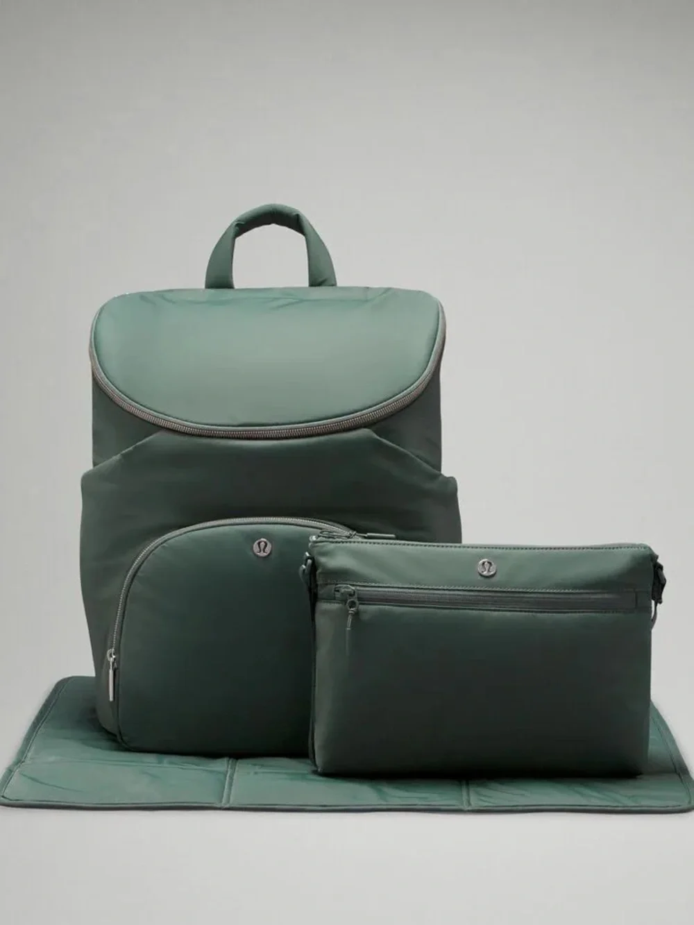 Lululemon New Parent Backpack 17L Diaper Bag - Dark Forest Green